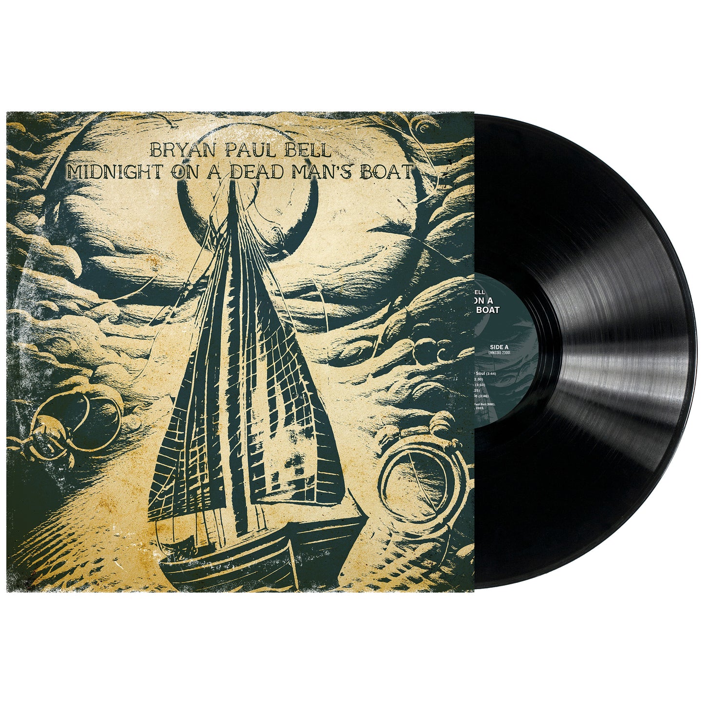 Midnight on a Dead Man's Boat - Bryan Paul Bell - 180-gram Vinyl LP