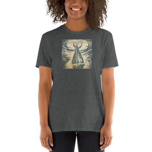 "Midnight On A Dead Man's Boat" Album Cover - Short-Sleeve Unisex T-Shirt
