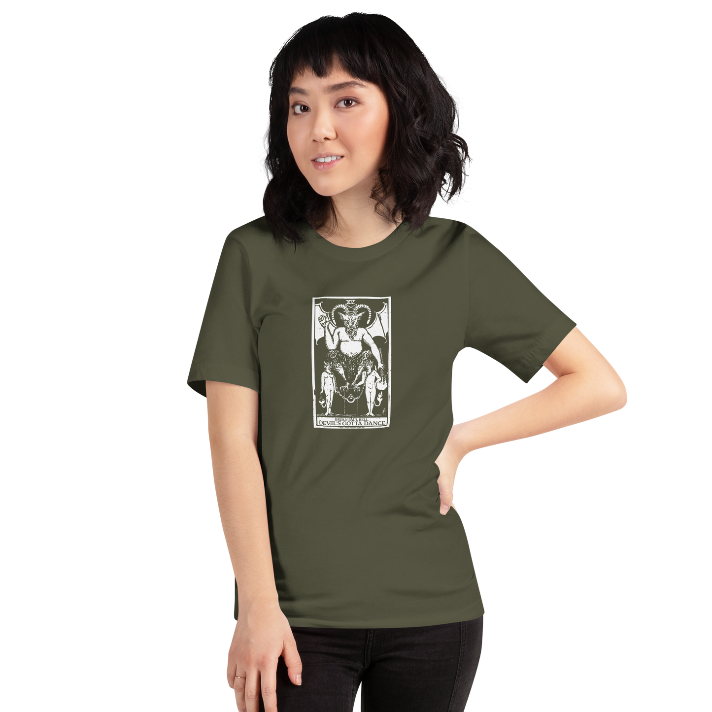 "Devil's Gotta Dance" Tarot Tee - Unisex
